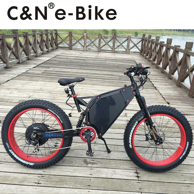 2018 cooles Design 72 v 5000 watt Fett Reifen E bike