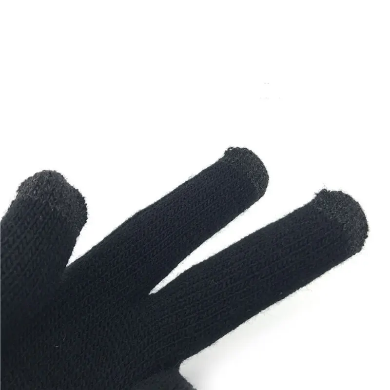 Перчатки унисекс полный палец Экран Touch аниме Наруто Коноха Конохи полосатый Перчатка для шитья зима теплая наручные ниндзя варежки