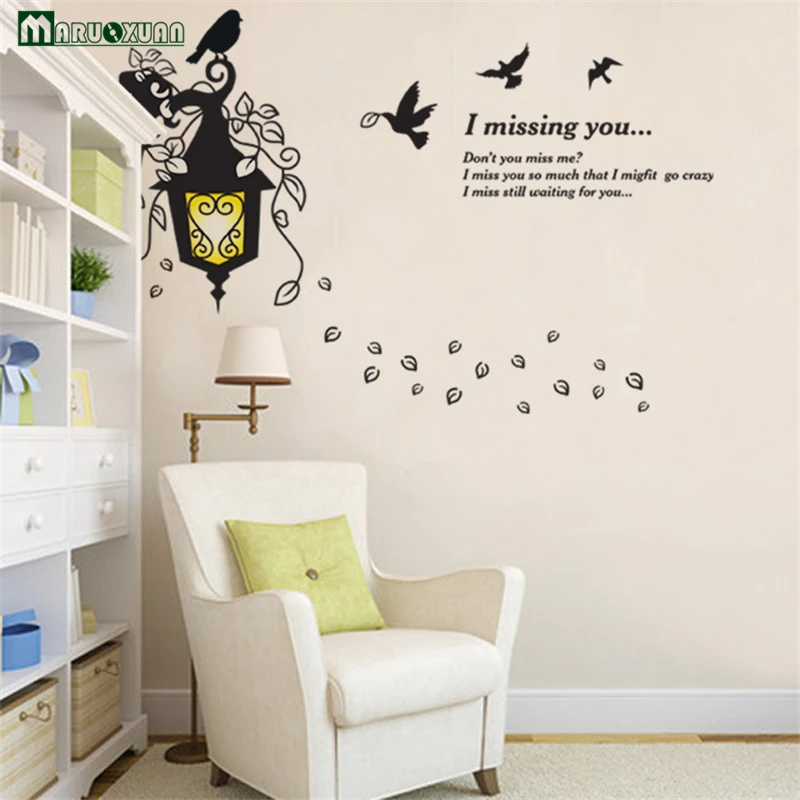 Black Personalized Chandelier Wall Stickers Wholesale Home Creative