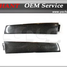 Стайлинга автомобилей углеродного волокна CF Центральная крышка подходит для 1995-1998 Skyline R33 GTR GTS B края крышки стойки зеркала