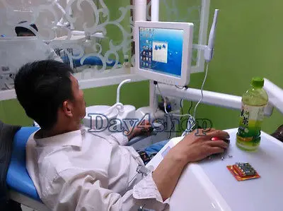 

Dental 8-LED Intraoral Camera with 15" LCD monitor arm wifi windows7 Dental Equipment Dentist Camera