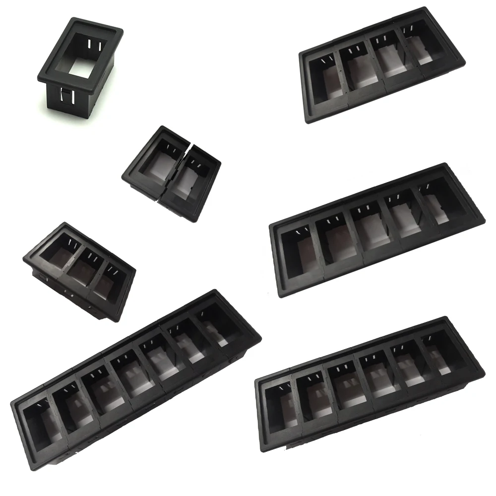 Single Car Rocker Switch Clip Black Patrol Panel Housing Holder ARB Carling