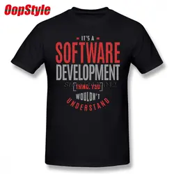 Программное обеспечение разработки Для мужчин t футболка для Для мужчин Dropshipping Лето Изделие из хлопка с короткими рукавами плюс Размеры