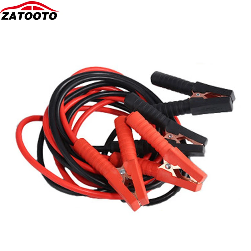 Alupre 1 Pair of 12V Car Power Booster Cable Emergency Battery Jumping Cables Battery Line 4m//2000A