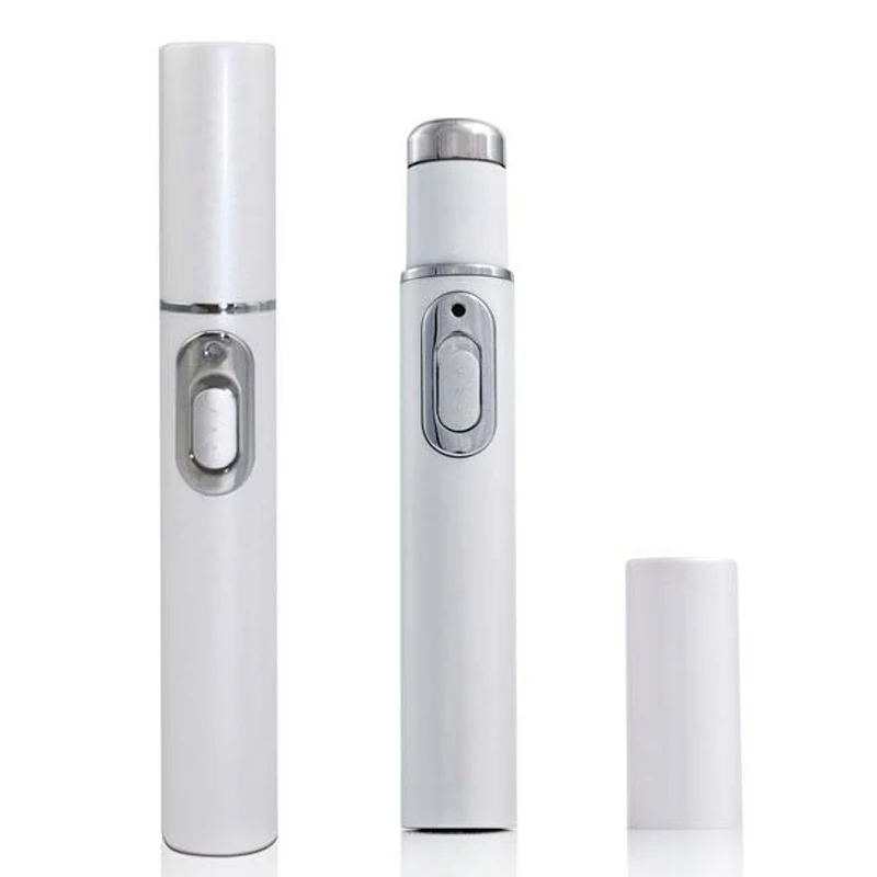 Luz azul terapia acne laser caneta macio