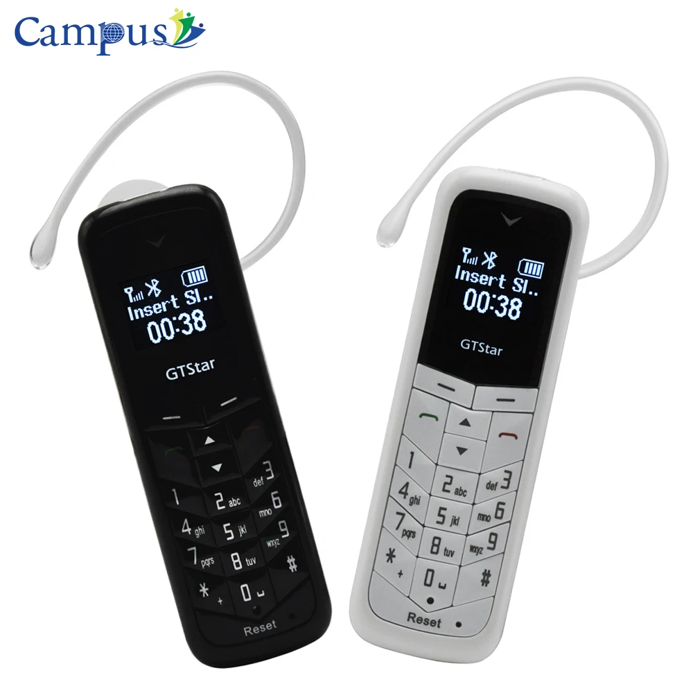 Original DAXIAN BM50 Bluetooth Headset Unlocked Least Mini Mobile Phone Dialer Headphone Pocket Cellphone Bluetooth Feature