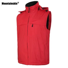 Зимний тактический жилет из флиса для мужчин и женщин, теплый спортивный жилет для рыбалки, Походов, Кемпинга, походов, охоты, VA265