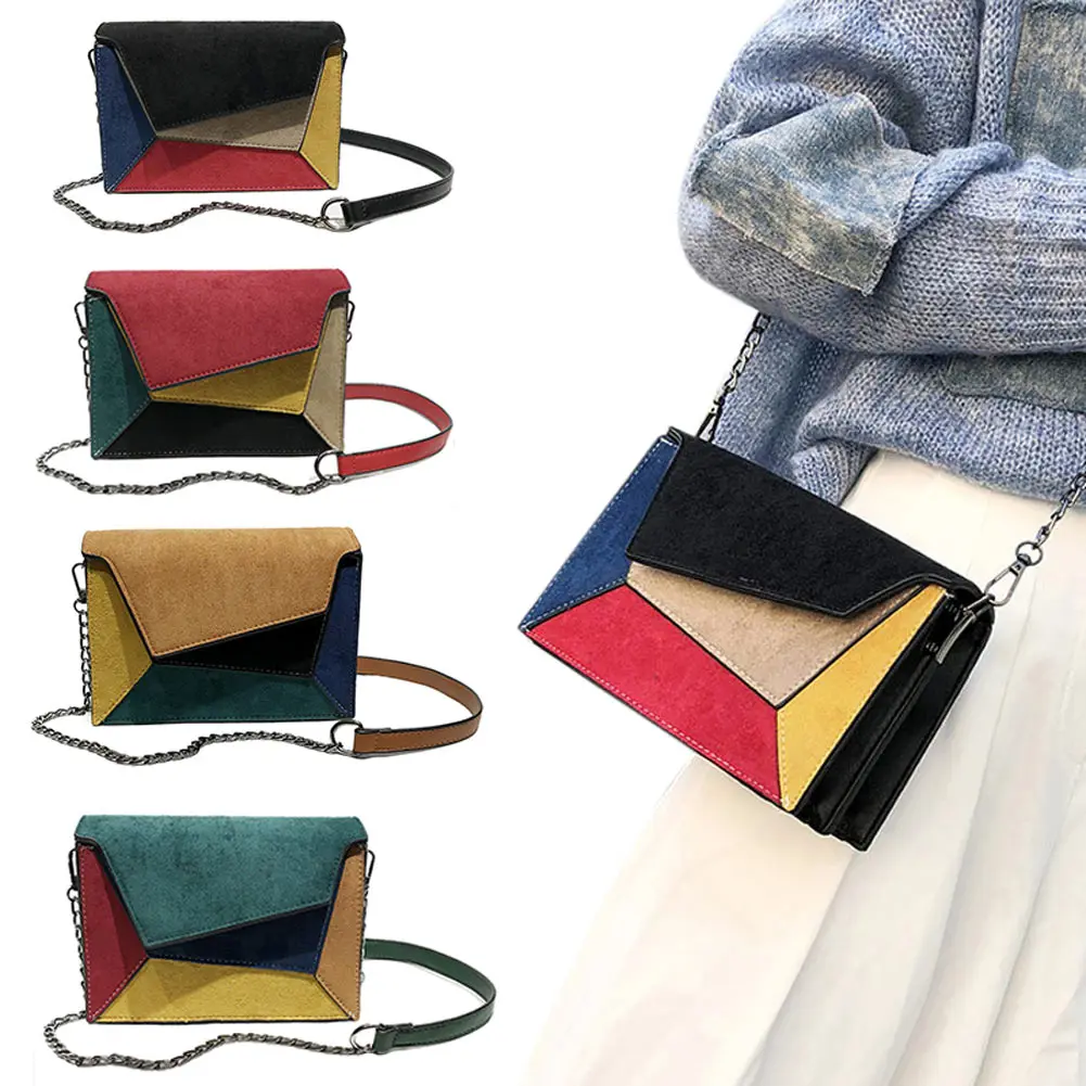 

1 Pcs Women Shoulder Crossbody Bag PU Magnetic Buckle Fashion for Travel Shopping BS88