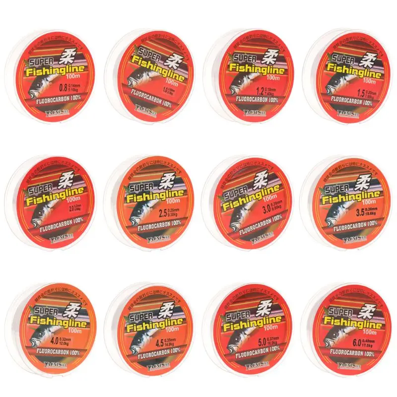 

Fishing Line Nylon Strong Tackle 0.8/1.0/1.2/1.5/2.0/2.5/3.0/3.5/4.0/4.5/5.0/6.0