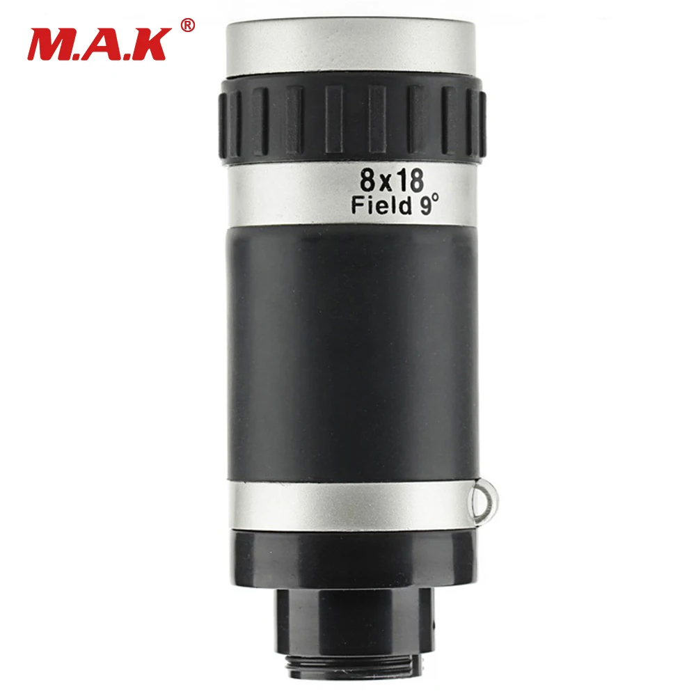 8x18 Mini Telescope Pocket Monocular High Definition Light