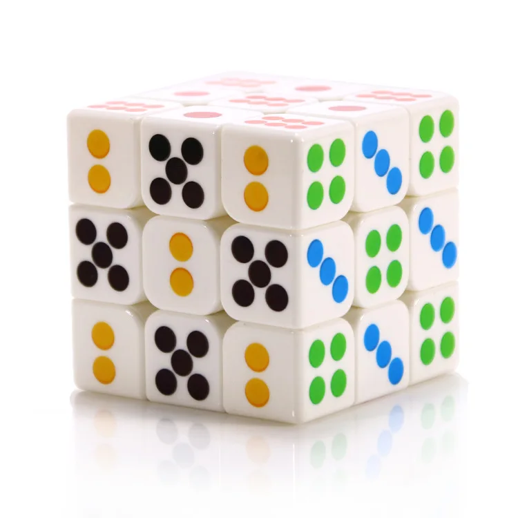 Cubing класс MF8827 Гладкий 3x3x3 магические кости куб пазл игрушки для снижения давления