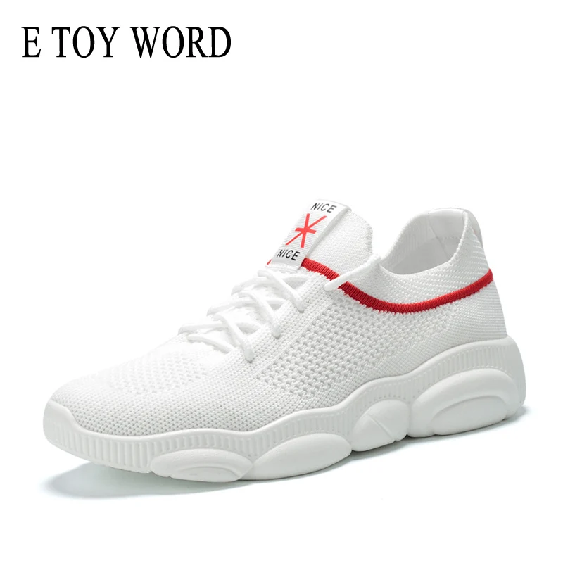

E TOY WORD Bear shoes women 2019 girls popular summer genuine black white mesh breathable sneakers ulzzang casual shoes women
