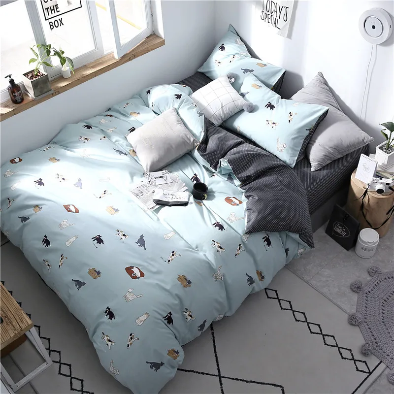 

Satin Fitted Sheet Bedding Set Full Queen King Size 3d Bed Set Duvet Cover Fitted/Bed Sheet Set Parrure De Lit
