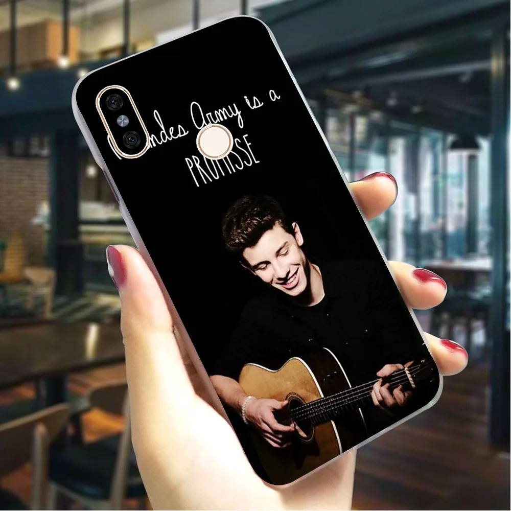 

Shawn Mendes Hard Case for Redmi 5 Print Phone Cover for Xiaomi Redmi 5 Plus 6 Pro Note3 Note 4X Note5 Back Covers