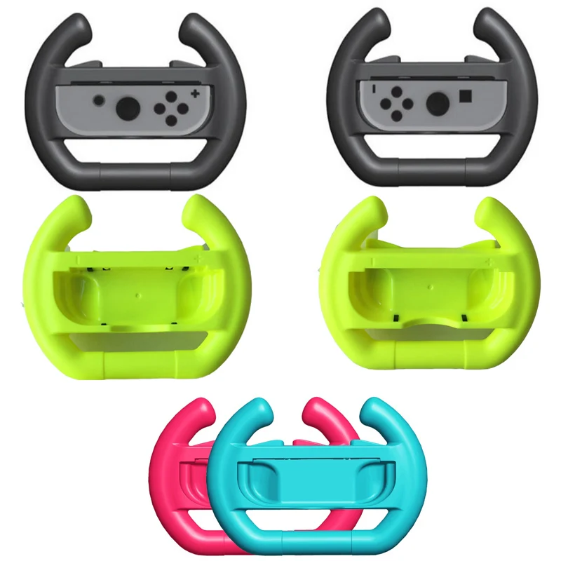 

2pcs Left Right Joystick Joy-Con Handle Grip hand Holder Steering Wheel For Nintendo Nintend Switch Joy-Con NS NX Controller