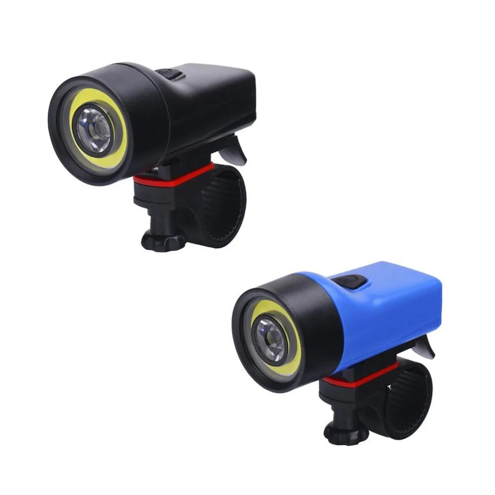 COB/XPE Bead Lamp 4 Modes Bicycle Lamp Bike Light Headlight Cycling