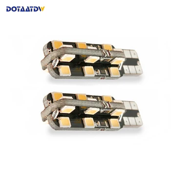 

6x Canbus 2835SMD T10 Led No Error W5W Led Auto Parking Light Interior License Plate Sidemarker Bulb White Blue Led Car Light