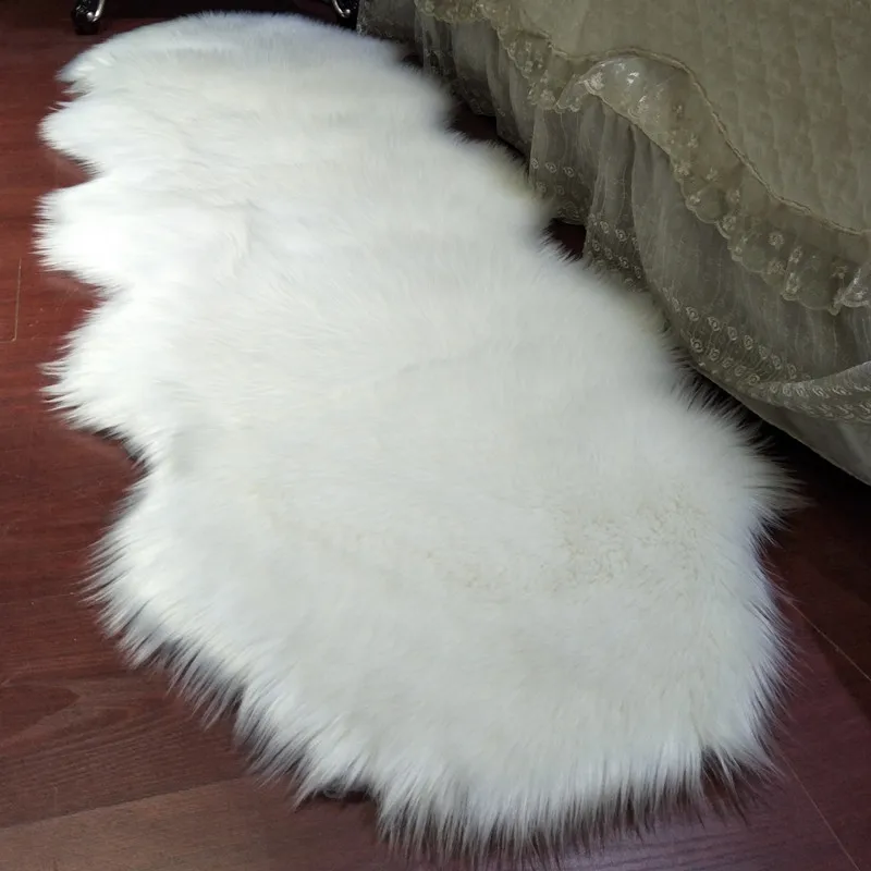 Плюшевая подушка для дивана Имитация шерсти волнистый мат «татами» овчина гостиная carepet балкон украшение окна одеяло спальня ковер