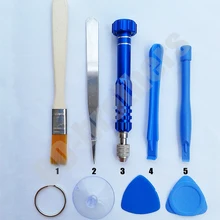 9 в 1 Набор инструментов для открытия инструмента с пинцетом для сотового телефона iPhone 3GS 4G 5G 5S 5C samsung Galaxy 20 компл./лот