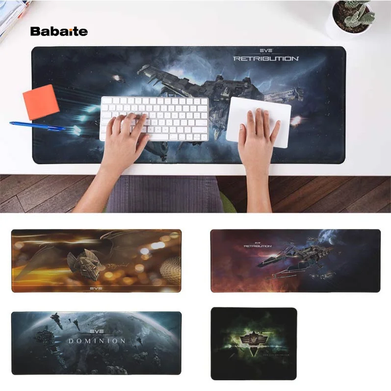 

Babaite Boy Gift Pad EVE Online Durable Rubber Mouse Mat Pad Free Shipping Large Mouse Pad Keyboards Mat