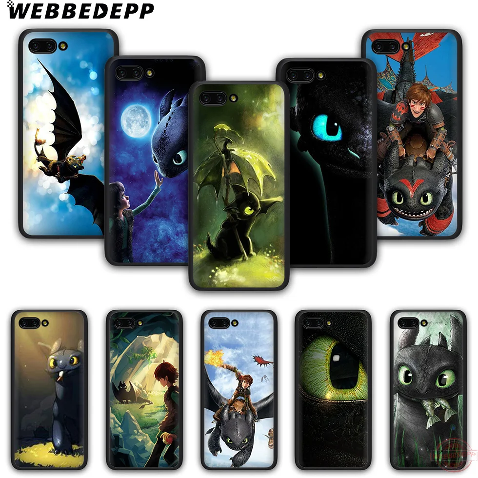 WEBBEDEPP How to train your dragon TPU phone case for Honor 6A 7A 2GB/3GB Pro 7C 7X 8X 8C 9 10 Note10 8 Lite |