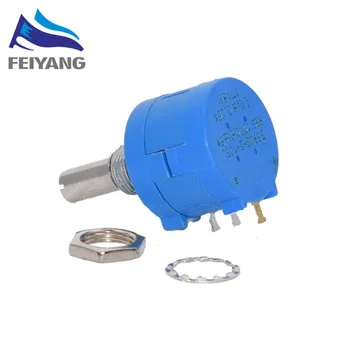 

1PCS 3590S series potentiometer 500 1K 2K 5K 10K 20K 50K 100K ohm 3590S-2-103L 3590S 101 102 103 104 201 202 203 501 502 503