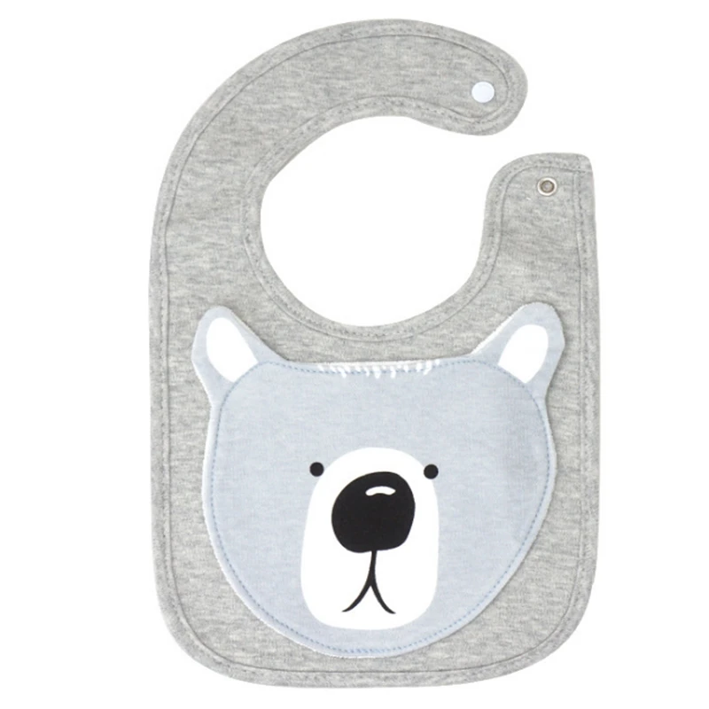 

2019 Cute Waterproof Cartoon Baby Bibs Newborn Feeding Baby Burp Cloths for Girls Boy Saliva Towel Animal Printing Bibs Apron