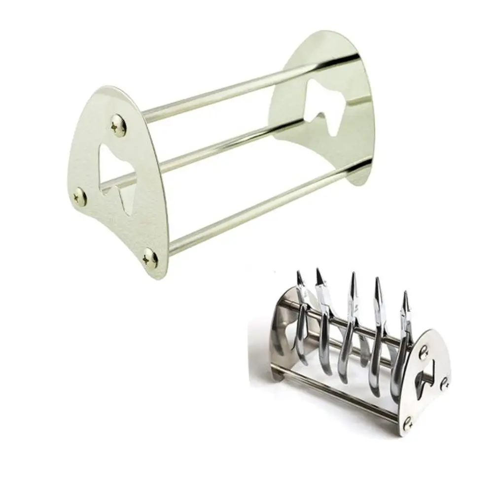 1 Set Dental Stainless Steel Stand Holder For Orthodontic Pliers