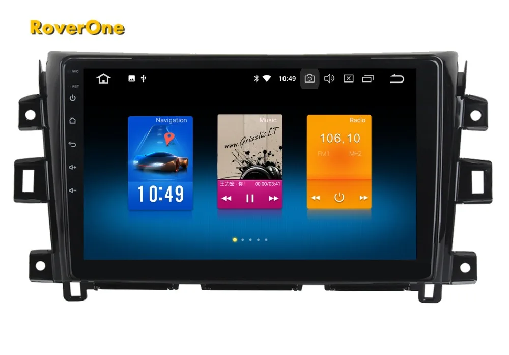 Top RoverOne Car Multimedia System For Nissan Navara NP300 2015+ Android 9.0 Octa Core Radio GPS Navigation Media Player PhoneLink 14