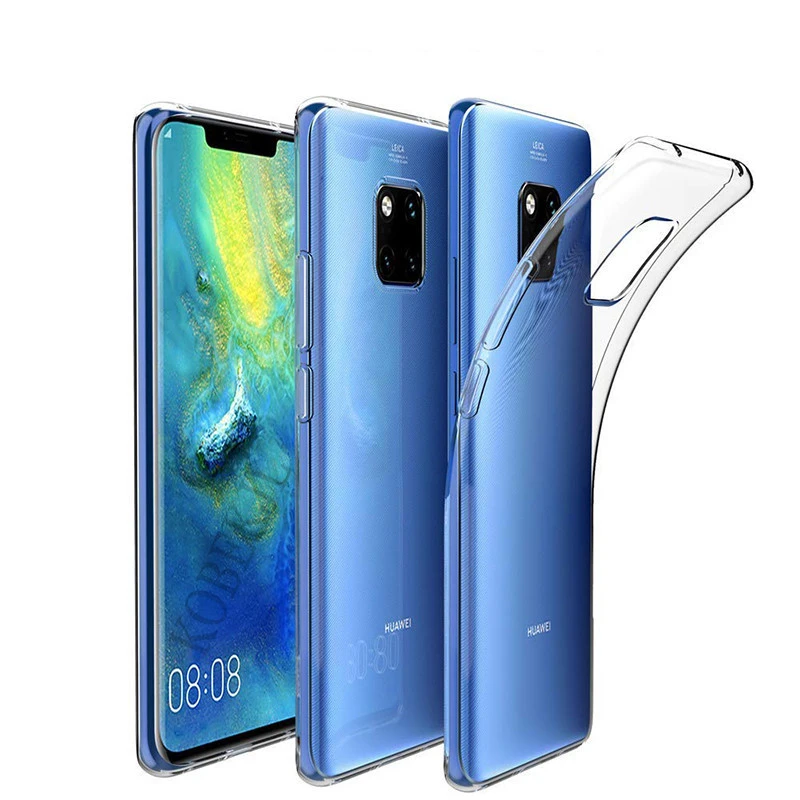 Противоударный мягкий чехол для Huawei Mate 20 Pro Lite X на P20 Honor 10 9 8 7A 7C Nova 3 3i P Smart Y5 Y6 Y7 Y9 Prime