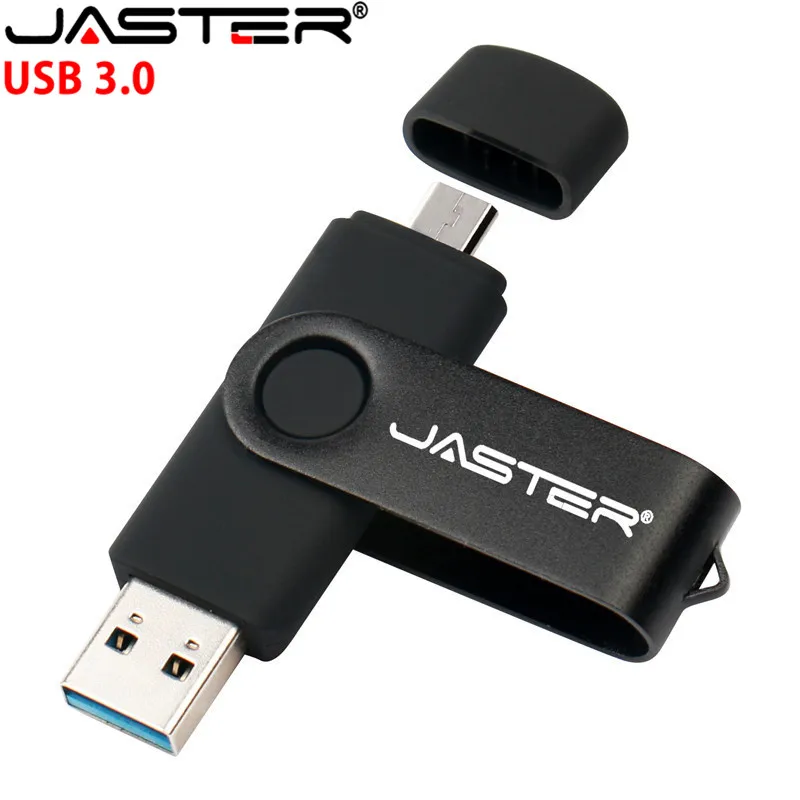 JASTER USB 3,0 логотип клиента OTG флеш-накопитель Micro USB флешка USB флеш-накопитель внешний накопитель 4 ГБ~ 64 Гб карта памяти