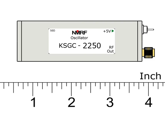 

Free shipping KSGC-2250 2.25GHz active crystal oscillator, 2250MHz fixed frequency signal source, clock signal generator