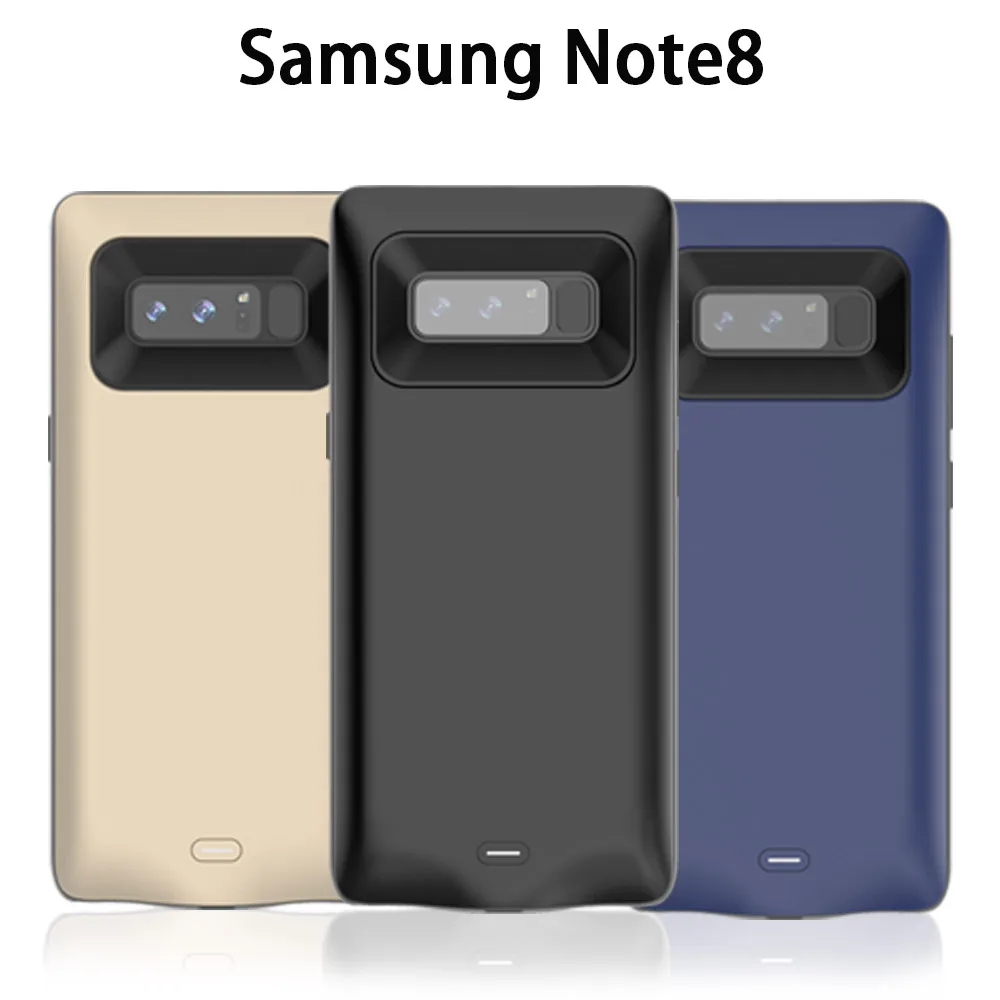 

Portable Battery Charger Case for Samsung Note 8 Ultra Slim 5500Mah Power Bank Case External Backup Pack Charging Battery Cover