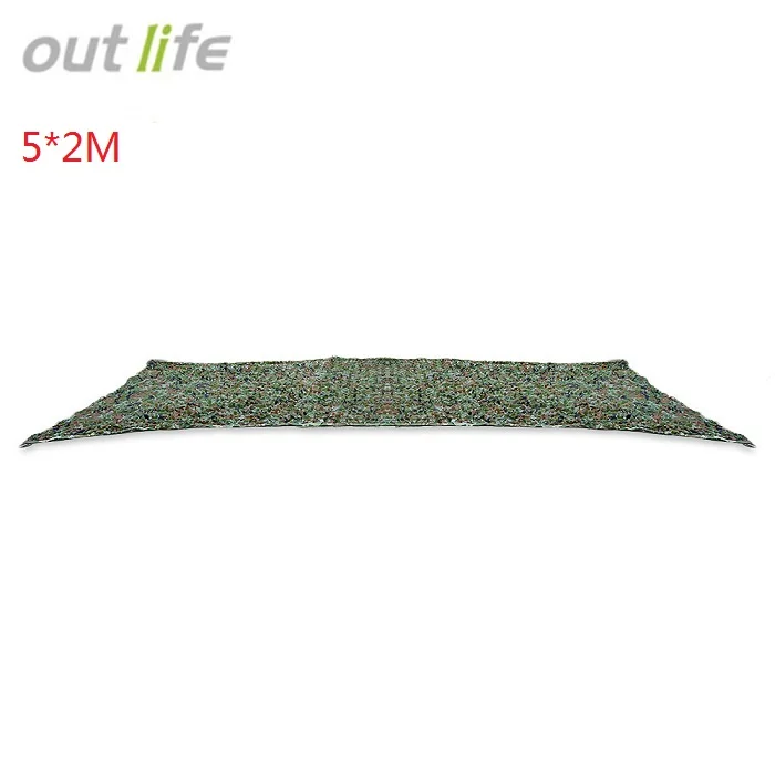 Outlife 5 м лесной Военная Униформа Прокат Палатки маскировочной Охота Кемпинг Обложка Зонт - Цвет: 2