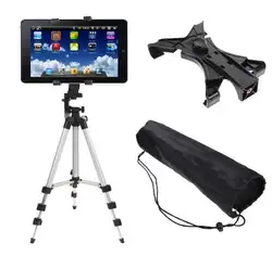 Легкий штатив Алюминий Камера DV видео гибкий штатив + Таблица/PC держатель для DSLR Камера видеокамеры для iphone iPad samsung