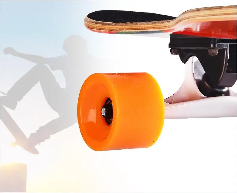 Оптовая продажа 42,875 "OEM пустые 7 слоев скейтборд клен Longboard плоская тарелка Deck DIY узоры