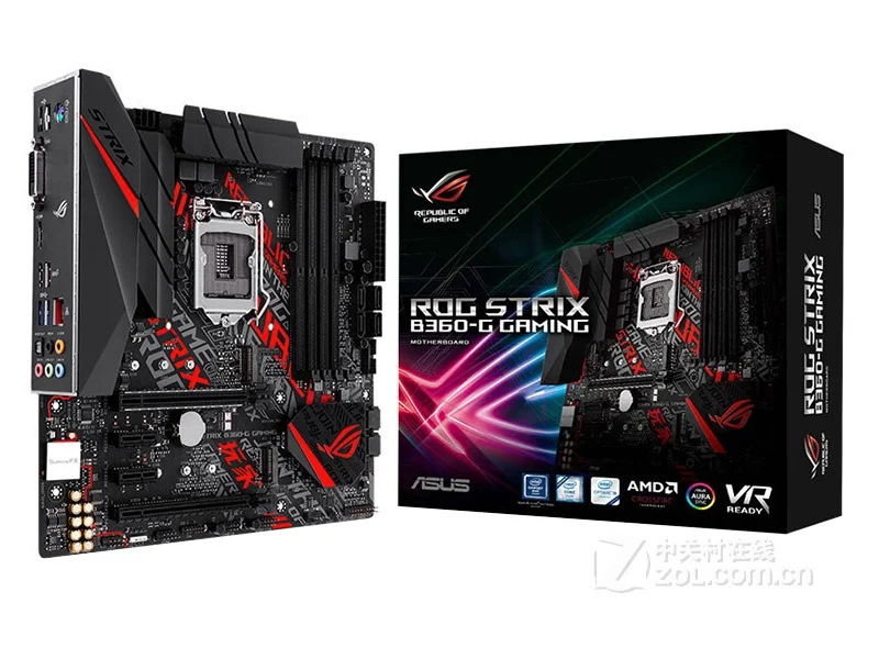 Новая материнская плата ASUS плеер страна ROG STRIX B360-G GAMING B360 LGA 1151 DDR4 Micro ATX материнская плата