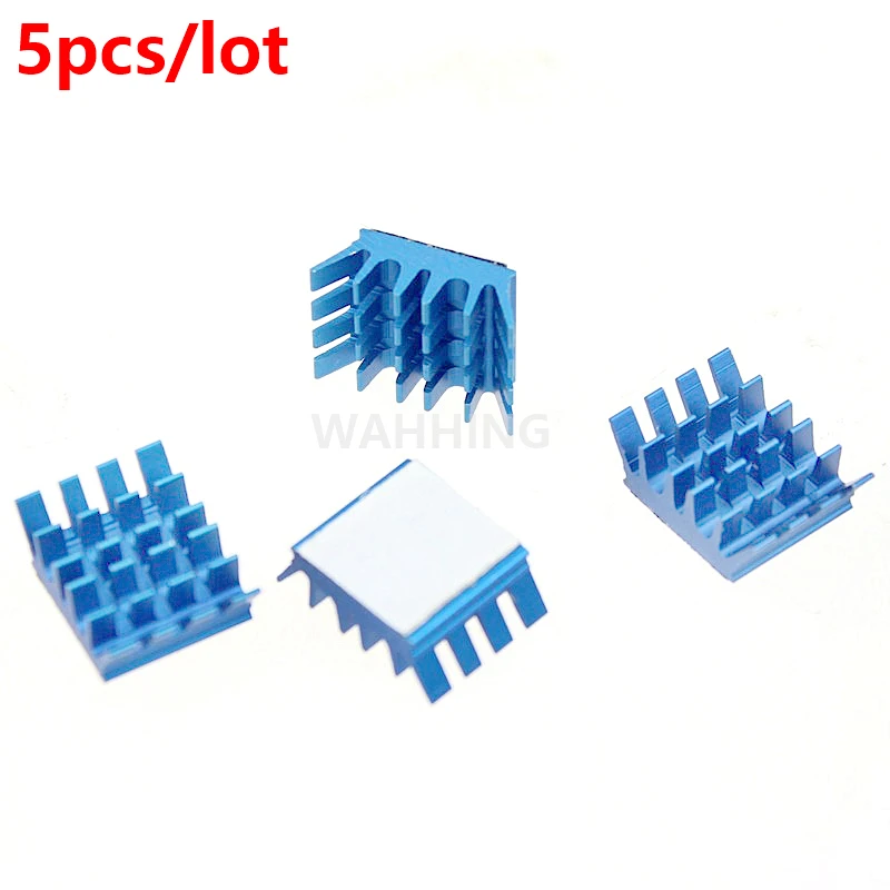

13*13*6mm 4pcs Computer Cooling Fin Radiator Aluminum Heatsink Heat sink for Electronic Heat dissipation Cooling Pads HY1275