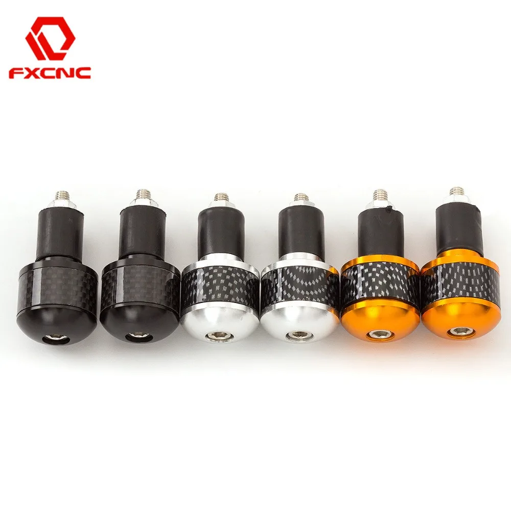 

7/8" 22MM Universal Motorcycle Aluminum Handlebar Grips Bar Ends Sliders Handle Bars Grip Counterweights Cap Plug Slider
