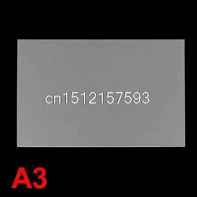 

3mm Clear Plastic Acrylic Plexiglass Perspex Sheet A3 Size 297mm x 420mm