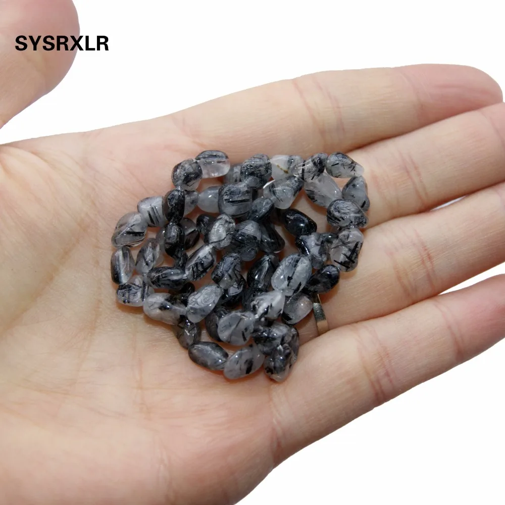 Оптовая продажа 5 8 мм необычное искусственное черное украшение браслет|beads