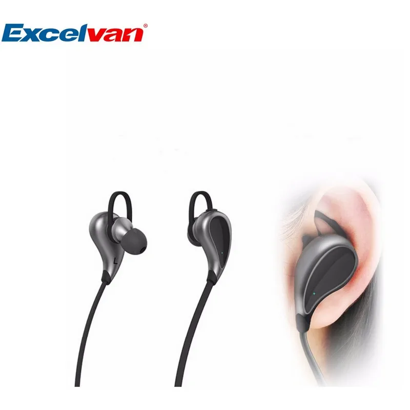 Excelvan S330 Ultra Light Sweat Proof Noise Cancelling Deep Bass Sport Wireless Earphone Stereo 4.0 Bluetooth Headphone with Mic