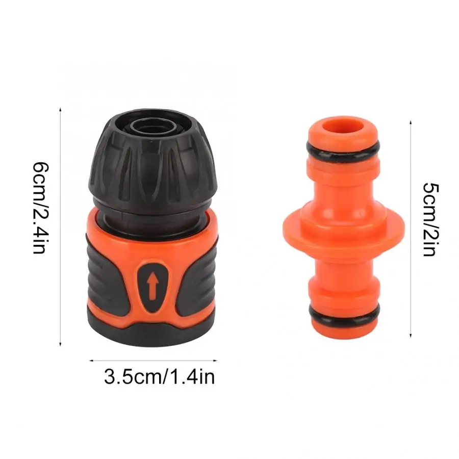 3Pcs Quick Connection Hose Connector Water Pipe Adapter Garden Accessories for 1/2 Hose Tools