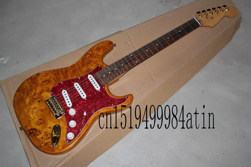 

Free Shipping! Factory Guitar Top Quality Stratocaster Custom Body Golden Hardware Electric Guitar custom shop @32