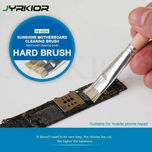 Jyrkior мобильный телефон материнская плата коврик для сварки Чистая щетка жесткая щетка для паяльной пасты сварочный масляный поток инструмент для очистки