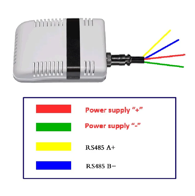 Цифровой PM2.5 датчик с RS485 связи DC 6-24 В воздуха пыль 0.0-999.9 мкг/m3 PM2.5 детектор