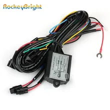 LED Daytime Running DRL Fog Light Relay Harness Control On Off Dimmer for Car