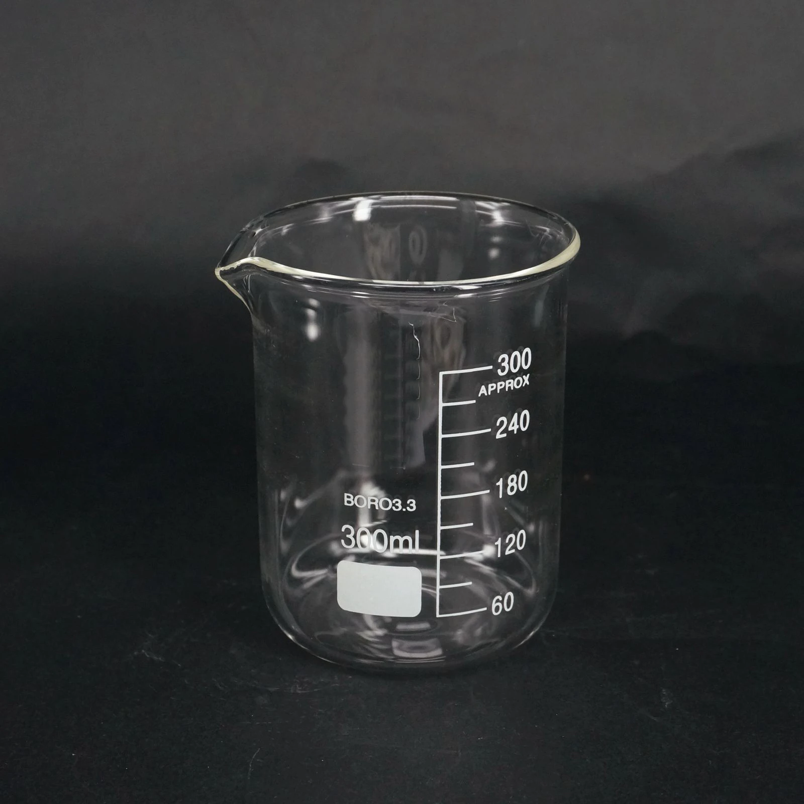 300ml Low Form Beaker Chemistry Laboratory Borosilicate Glass