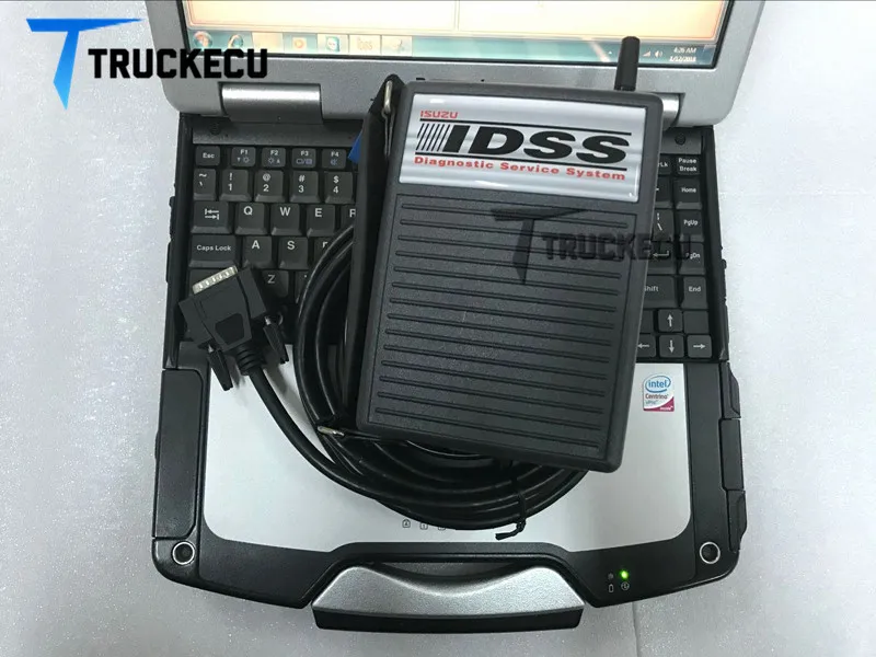 Ноутбук Thoughbook CF30 для Isuzu Idss диагностический инструмент тяжелых грузовиков и