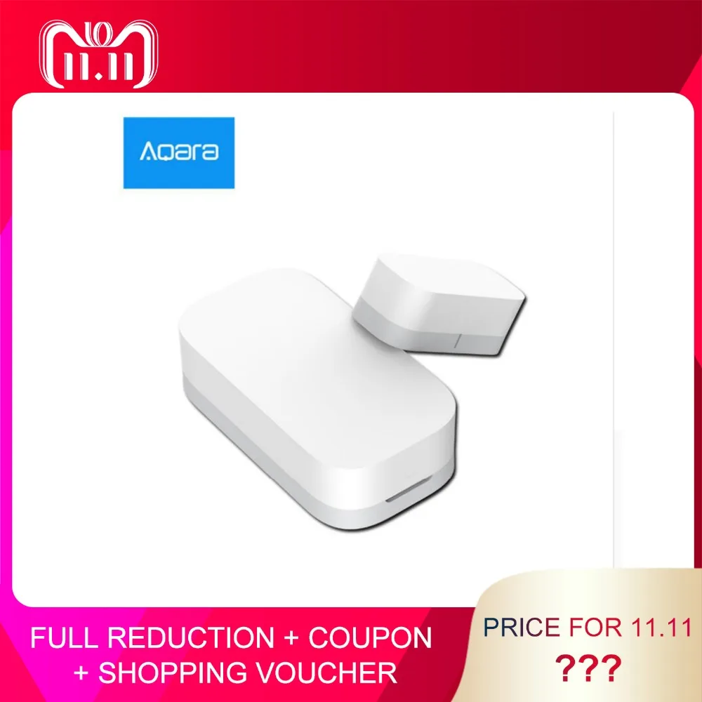 

New Updated Xiaomi Aqara Sensor Multipurpose Smart Wireless Door and Window Sensor Detector Zigbee Connection Mihome App Control